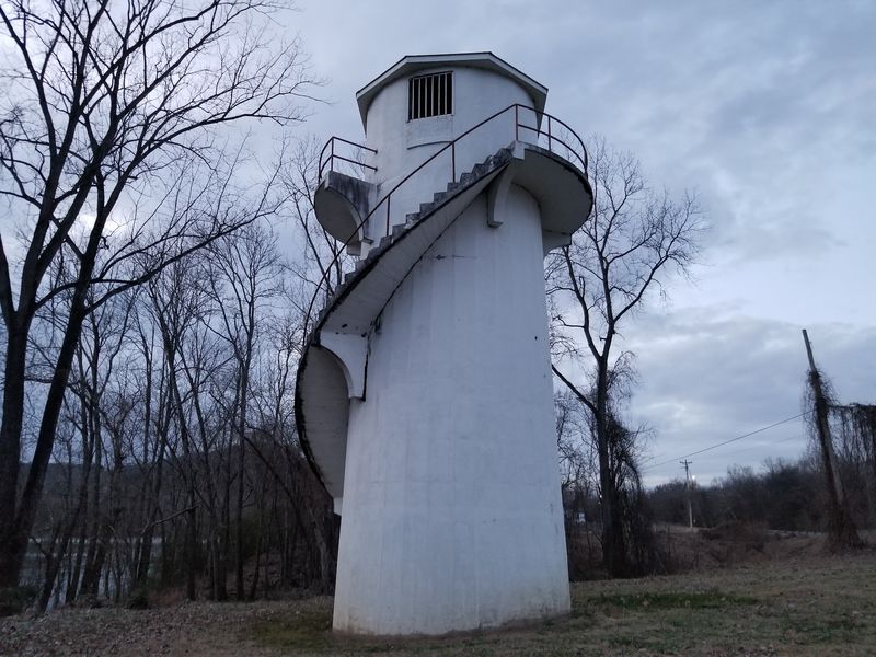 Thirty-Six Feet Of Masonry With A Spiral Staircase Inside