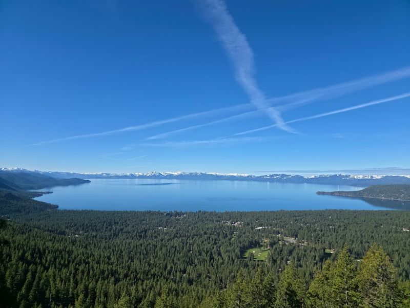 Pullouts That Hand Over Washoe Valley And Tahoe