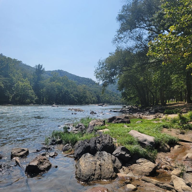 The French Broad River Setting