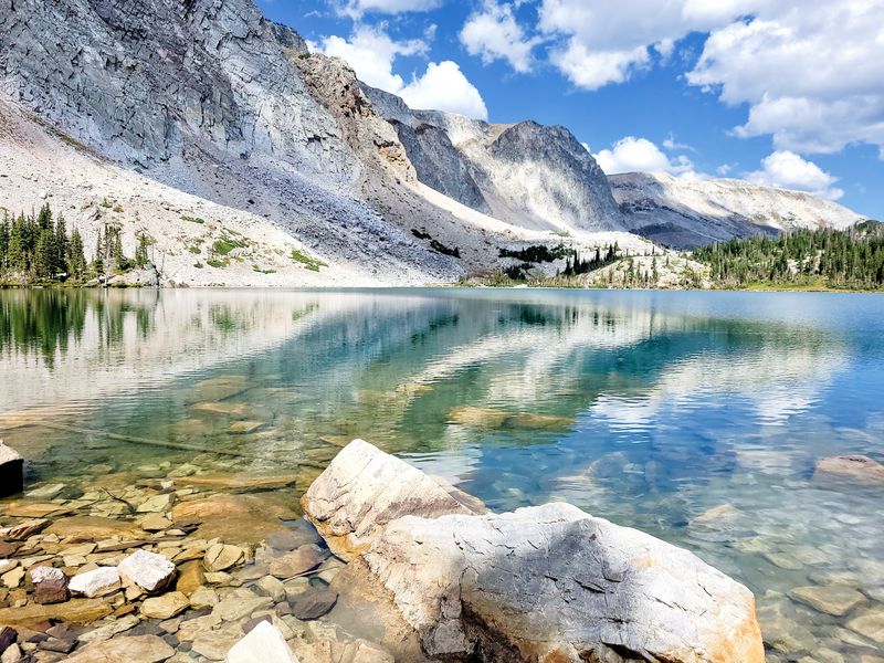 Water So Clear It Looks Fake