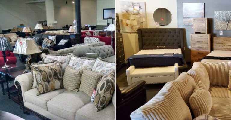 Shoppers Flock To This Huge North Carolina Clearance Center For The Name-Brand Furniture Discounts