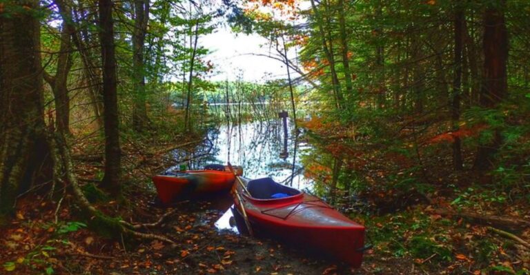 This Peaceful Northern Wisconsin Lake Area Is Perfect For A Quiet Fall Kayaking Trip