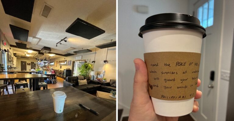 This Tennessee Coffee Shop Pairs Handwritten Bible Verses With A Pay-What-You-Can Menu