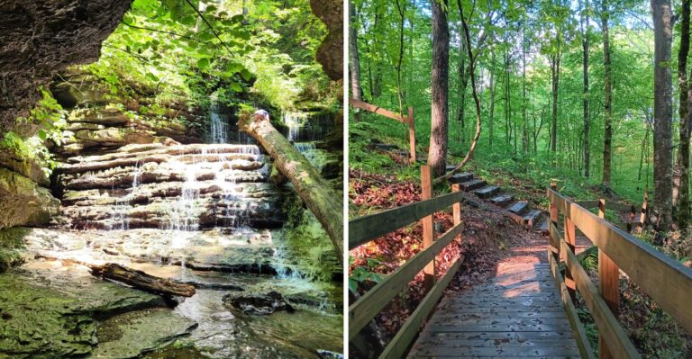 This Little-Known Tennessee Hike Leads To A Stunning Stair-Step Waterfall