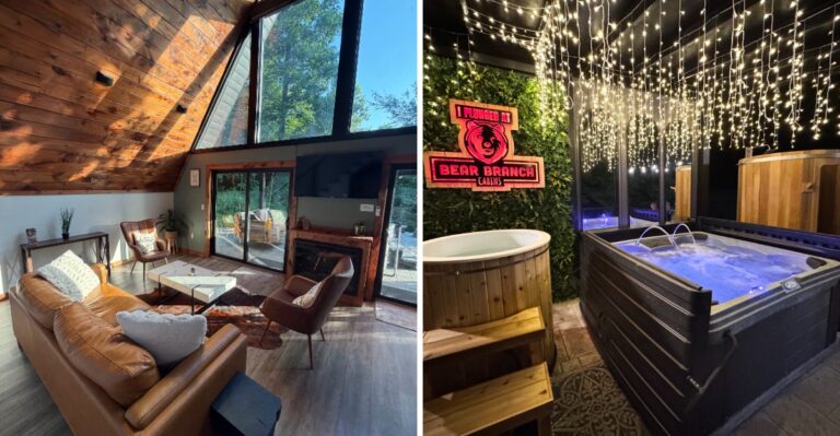 This Adults-Only Kentucky Lodge Has Private Hot Tubs, Quiet Trails, And Mountain Views
