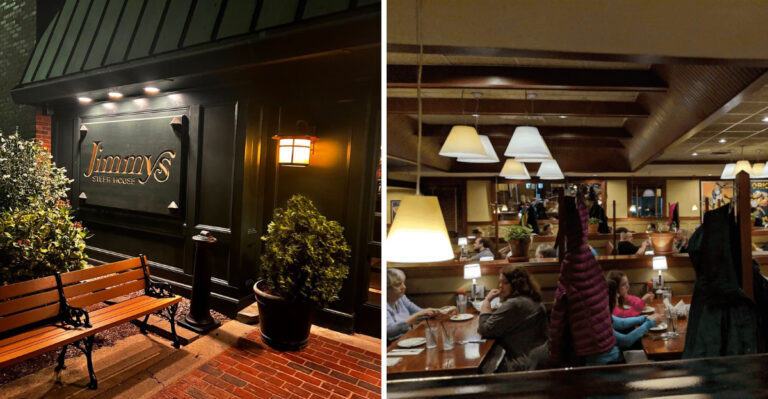 This Massachusetts Steakhouse Looks Almost Closed Outside But Gets Packed Once Dinner Starts