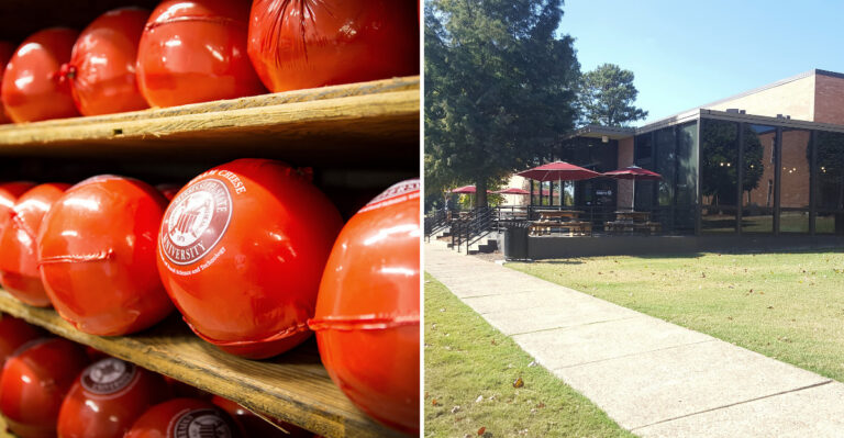 This Mississippi Campus Store Sells Student-Made Ice Cream And Wax-Coated Cheese Balls, A Tradition Since 1938