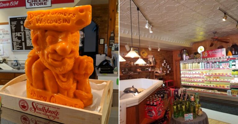 This Charming Creamery In One Of Wisconsin’s Oldest Towns Is A Cheese Lover’s Dream