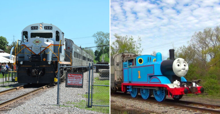 The Upstate New York Train Ride That Covers 34 Miles Of Fall Color In Two Hours