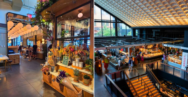 The 8 New York Markets Where You Can Eat Lunch, Buy Groceries, And Get Dessert Without Leaving The Building