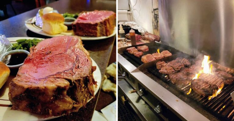 This Remote Kansas Steakhouse Draws Crowds For Its Legendary Prime Rib