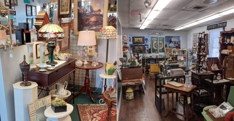 This Old-School Massachusetts Antique Mill Is Filled With Vintage Furniture And Nostalgic Finds