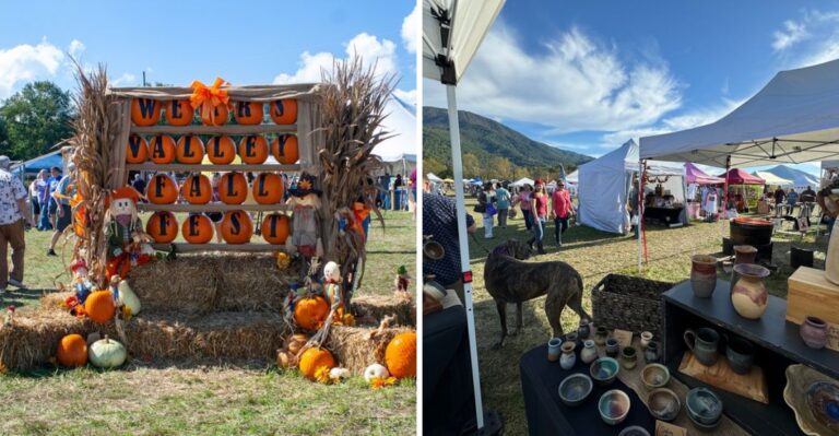 This Tennessee Fall Festival Spreads Across 16 Acres With More Than 240 Crafters And Smoky Mountain Views