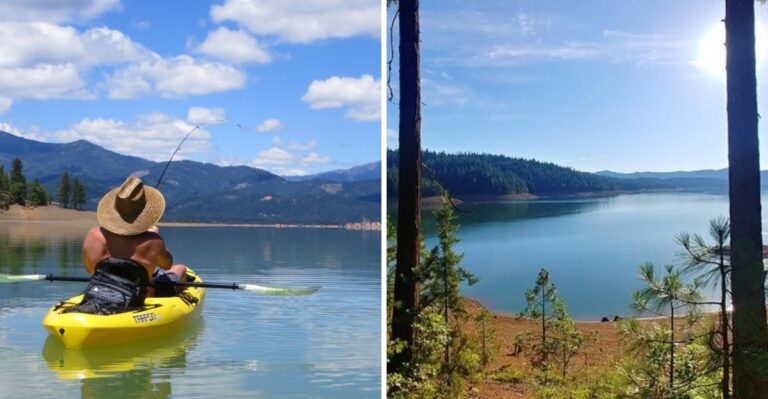 The Remote California Lake With Brilliant Blue Water And Surprisingly Quiet Beaches