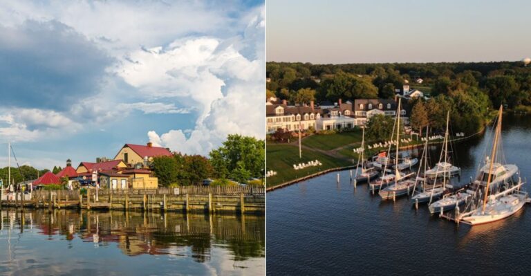This Charming Maryland Harbor Town Might Just Be The Most Beautiful Spot On The East Coast