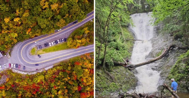 A Day Trip Route In Massachusetts That Packs A Waterfall, A Diner, And A Scenic Drive All Into One Afternoon