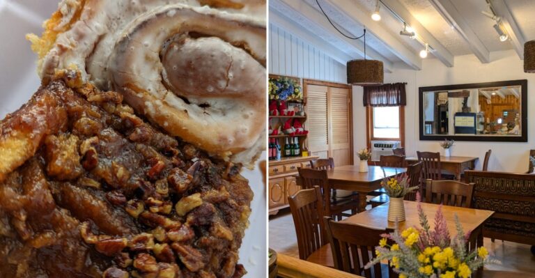 The Cinnamon Rolls At This Door County Bakery Look More Like A Full Breakfast