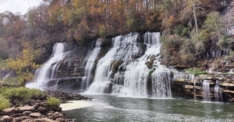Nobody Pays To Get Into This Tennessee State Park, Where Three Rivers Meet At A Waterfall