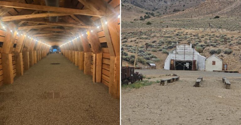 This Forgotten Nevada Tunnel Runs Nearly 4 Miles Through The Mountains Beneath Old Mining Country