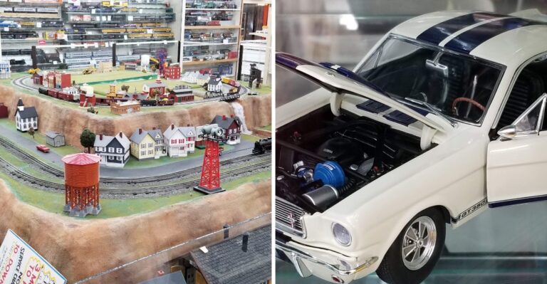 Model Railroad Fans Lose Hours Inside This Family-Run Michigan Shop Packed With HO-Scale Trains