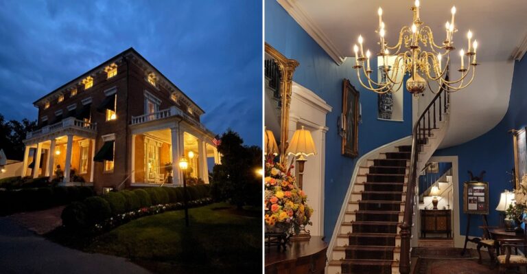 A Maryland Restaurant Inside A Historic Mansion Comes With Gardens That Make The Setting Hard To Forget