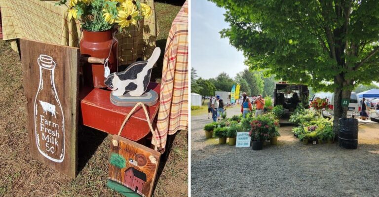 This Sprawling Connecticut Flea Market Lets You Eat, Shop, And Wander For Hours In 2026