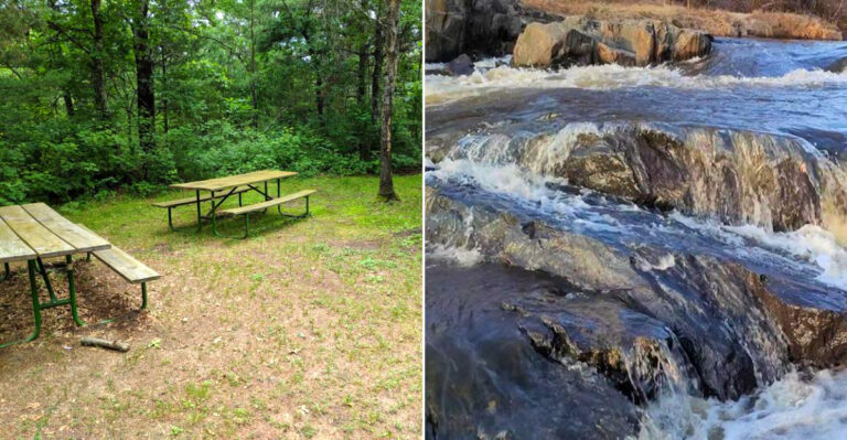 Scenic Waterfalls Are The Big Surprise At This Wisconsin County Park Near Chippewa Falls