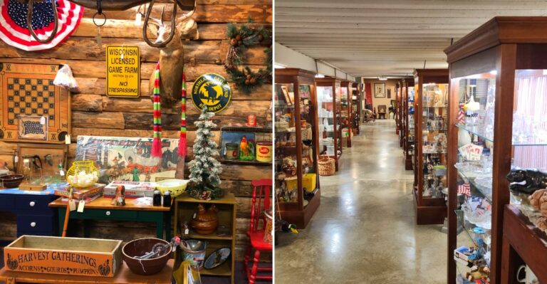 This Small-Town Wisconsin Antique Mall Makes Browsing Feel Like A Full Afternoon Plan