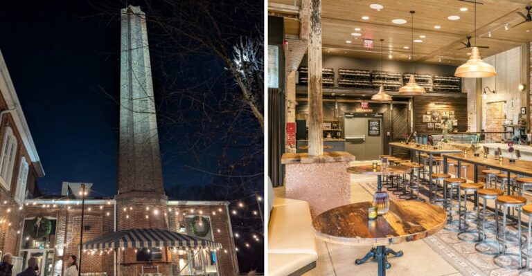 You Would Never Expect To Find A Restaurant This Beautiful Inside A Historic Maryland Mill