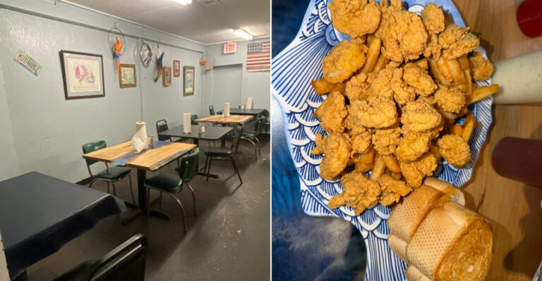 The Fried Shrimp Basket At This Unassuming Mississippi Seafood Shack Keeps Families Driving In From Across The State