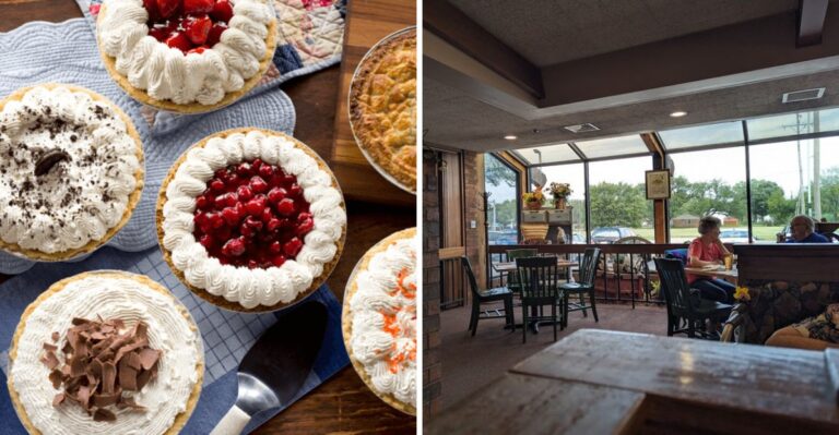 The Homemade Pies At This Legendary Diner In Kansas Are Worth Crossing The State For