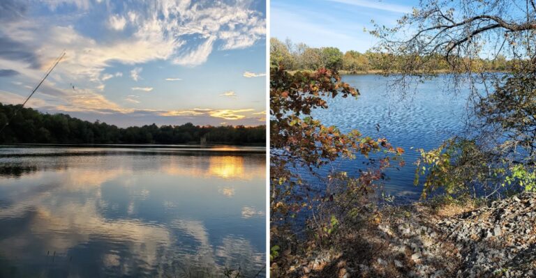 This Oklahoma Lake Looks Peaceful Until You Hear About The Snakes
