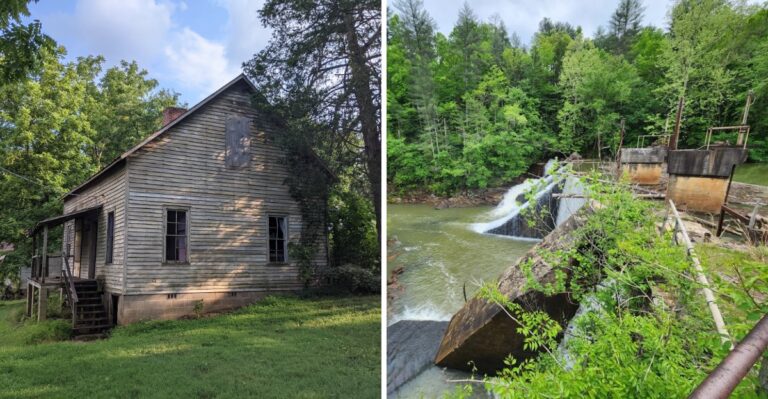 The North Carolina Mountain Village Where Nearly 20 Empty Cabins Still Stand, And You Walk Right In