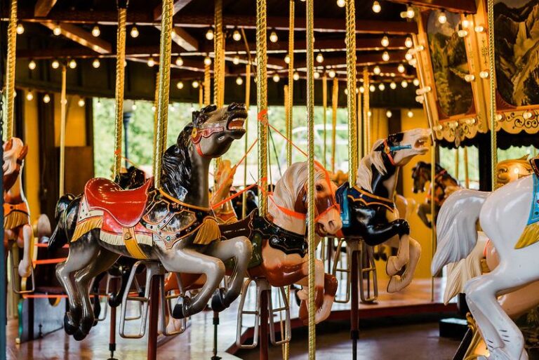 7 Ohio Carousels Still Spin Hand-Carved Horses For A Couple Of Dollars A Ride