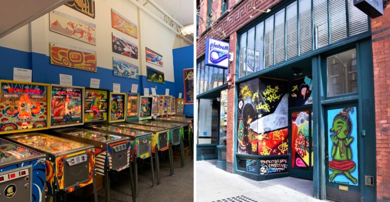 This Old-School Washington Arcade Packs Dozens Of Vintage Games And Endless Nostalgia Under One Roof