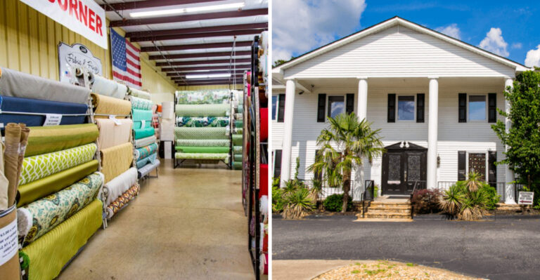 This Massive Georgia Fabric Warehouse Is A Dream For Anyone Who Loves Retro Prints
