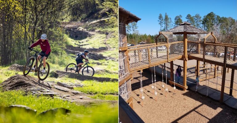 10 North Carolina Nature Playgrounds With Treehouses, Trails And So Much To Explore
