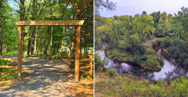 This Wisconsin Park Near Eau Claire Has A Stream And Wooded Trails That Feel Like A Secret Only Locals Know