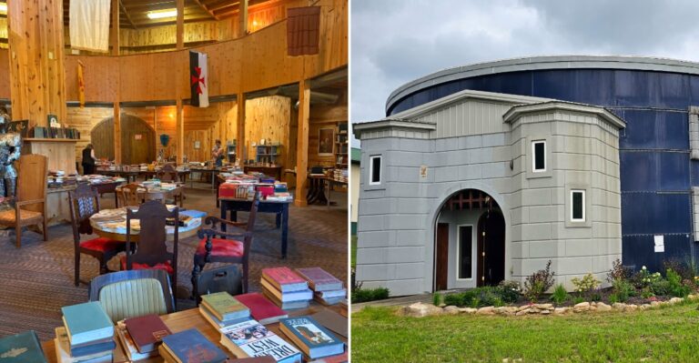 This Wisconsin Farm Turned An Old Agricultural Structure Into A Book Lover’s Maze