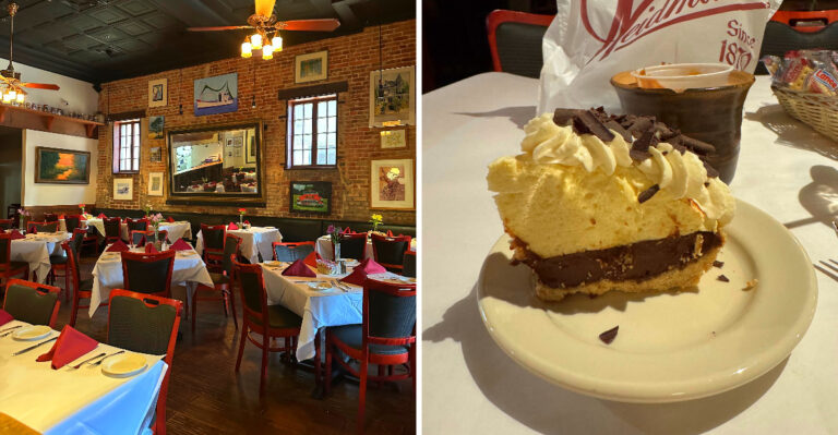 This Mississippi Restaurant Has Been Making The Same Black Bottom Pie Since 1870, And Five Generations Of Meridian Families Still Order It