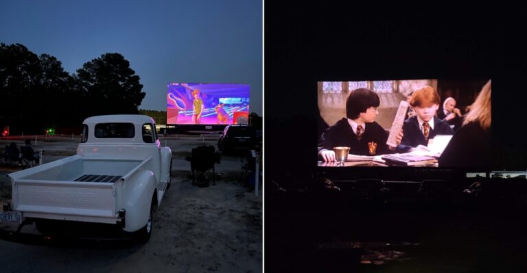This North Carolina Drive-In Has One Screen, Affordable Tickets, And Plenty Of Nostalgia