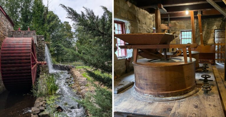 This Massachusetts Grist Mill Was Built By Henry Ford And Still Mills Corn And Wheat Today