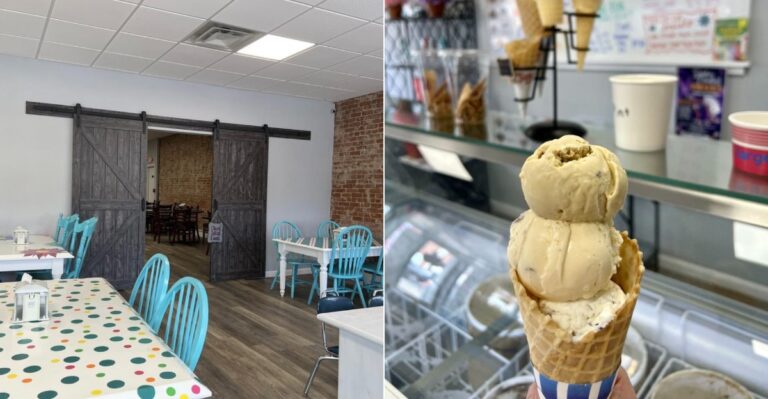 This Unassuming Illinois Ice Cream Shop Serves Surprisingly Big Scoops