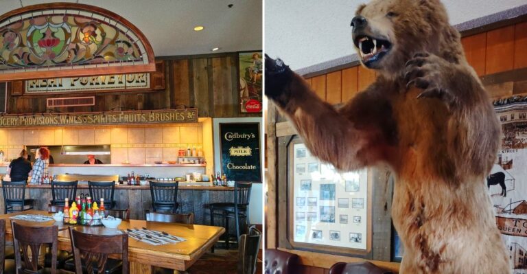 There’s A Giant Bear Watching Over Breakfast At This Nevada Cafe