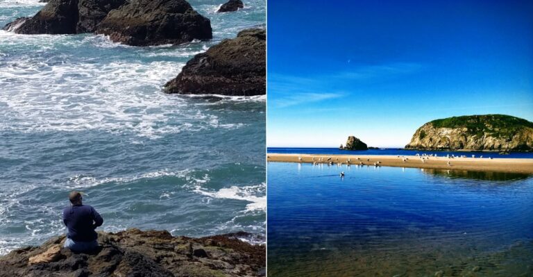 This Oregon Beach Has Water So Brilliantly Blue You Have To See It To Believe It
