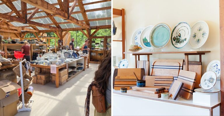 This Maine Pottery Barn Has Bargain Pots And Garden Finds Around Every Corner