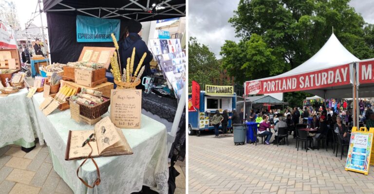 The Oregon Market So Big You Can Spend Hours Eating, Browsing, And Shopping