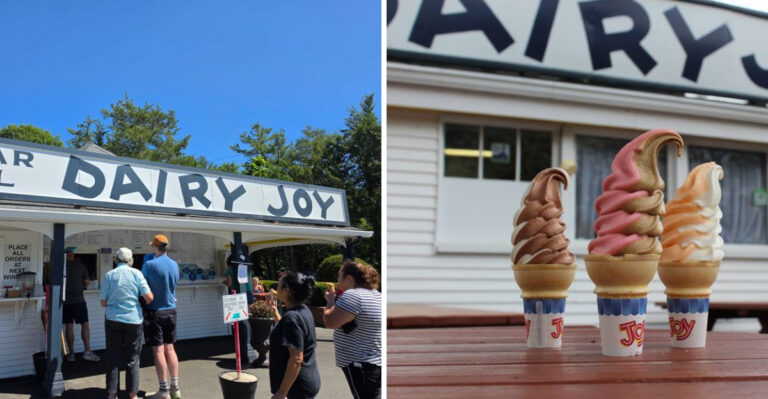 This Retro Ice Cream Stand Near Boston, Massachusetts Has Soft Serve Worth The Late Summer Drive