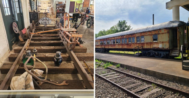 This Little Railroad Museum In Meridian, Mississippi Gets Grandparents And Grandkids Swapping Stories While Real Trains Roll By