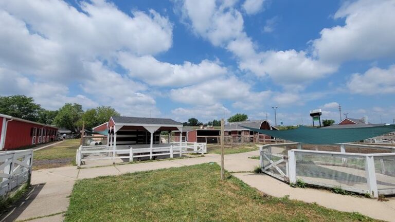 Mini Golf Sits Next To The Goat Barn At This Illinois Farm